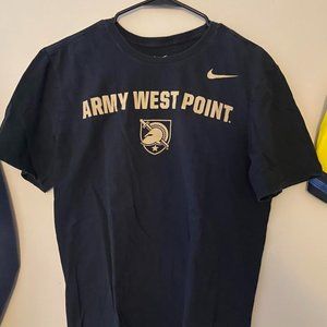 Black Nike West Point Army tshirt
